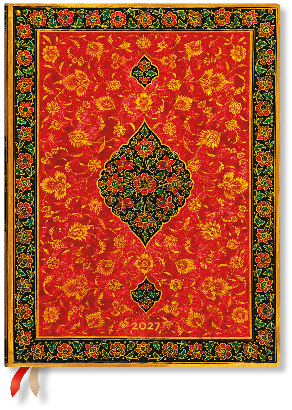 Paperblanks Leila – Tagesagenda 2027, 1 Tag/1 Seite, 18 × 23 cm, Hardcover