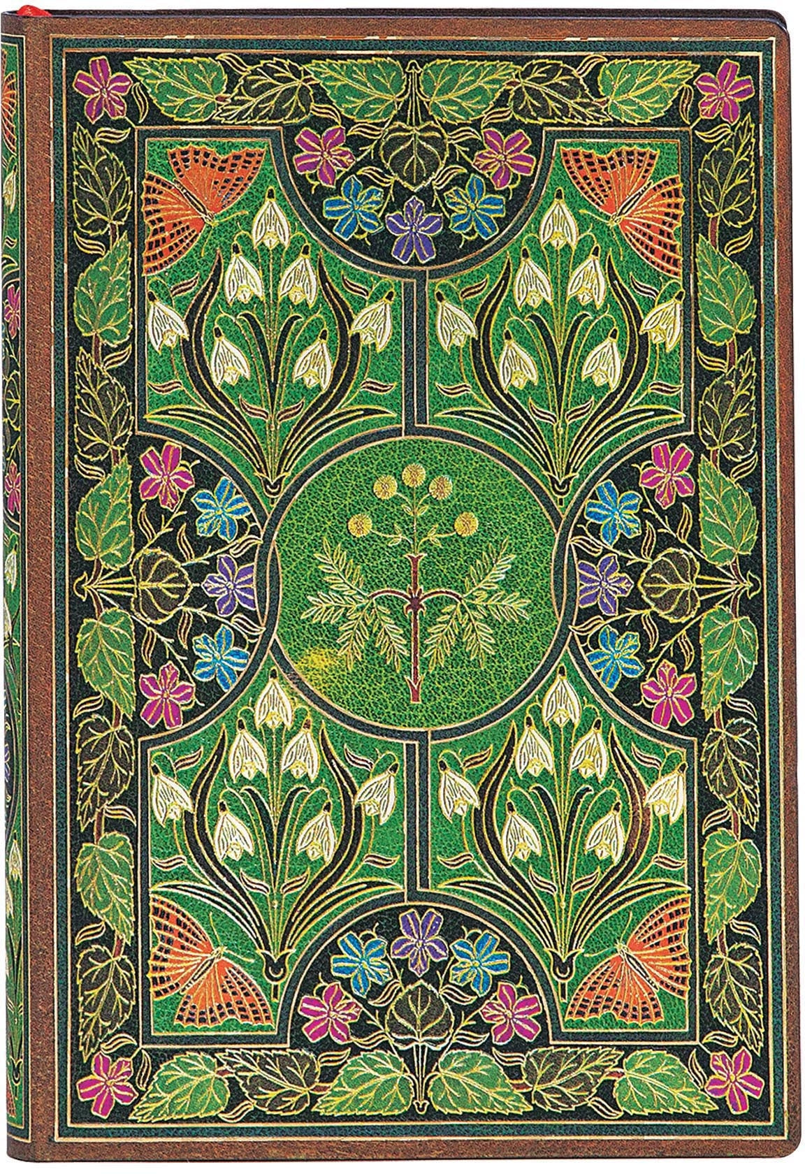 Paperblanks Blühendes Poesie-Notizbuch – 120 × 145 mm – liniert – 176 Seiten – Softcover