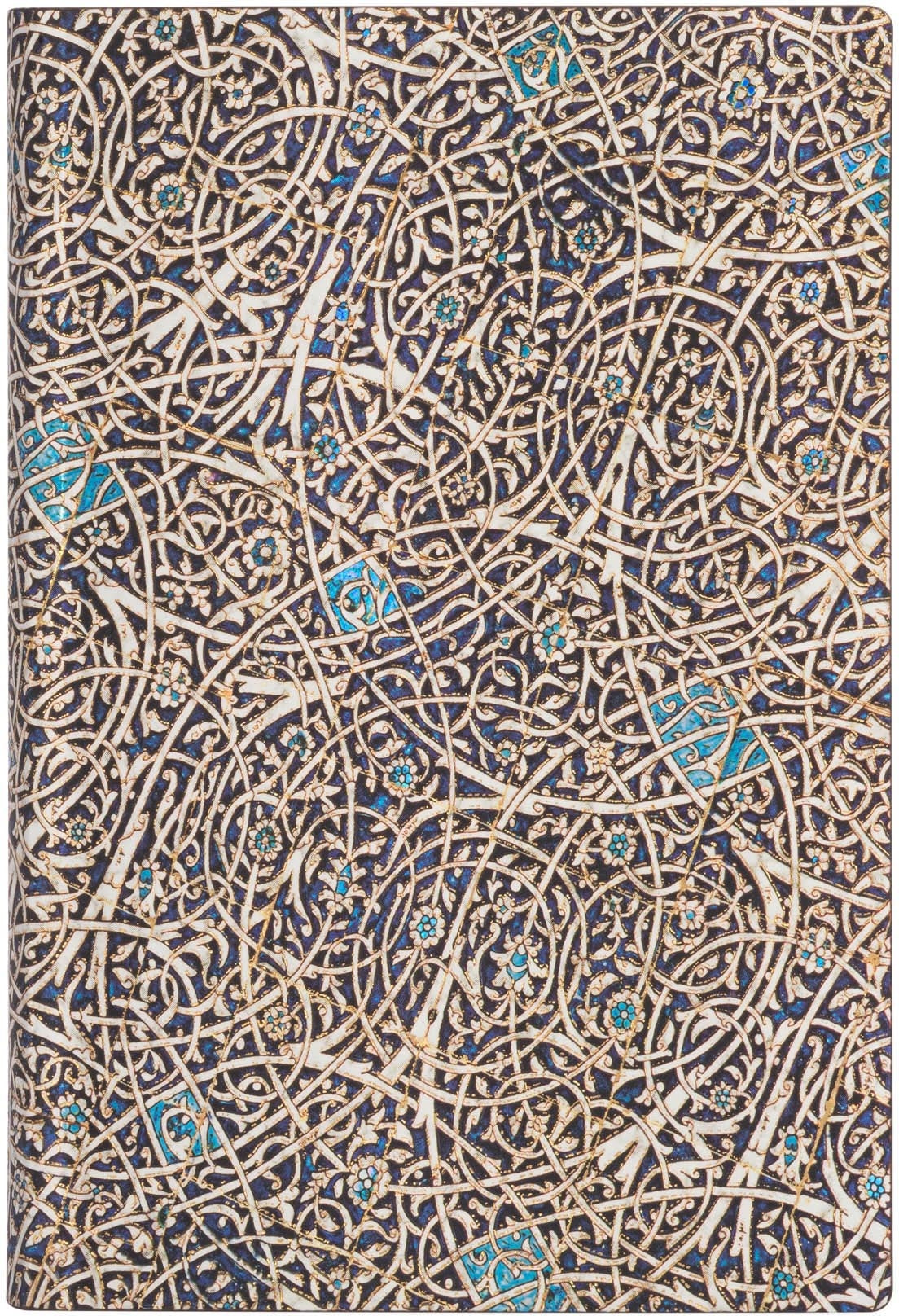 Paperblanks Granada-Türkis Notizbuch – 120 × 145 mm – liniert – 208 Seiten – Softcover