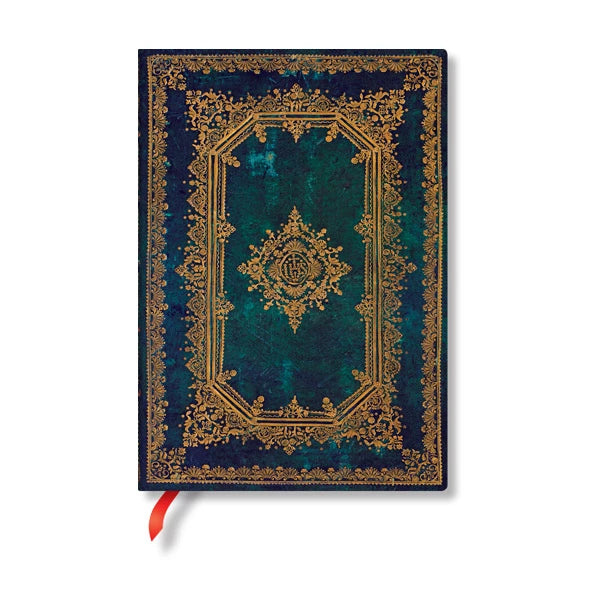 Paperblanks Astra Notizbuch – 125 × 175 mm – liniert – 176 Seiten – Softcover, blau, FSC