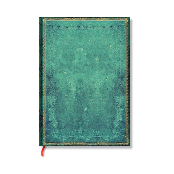 Paperblanks Notizbuch – 133 × 210 mm – liniert – 176 Seiten – Softcover – Pazifikblau