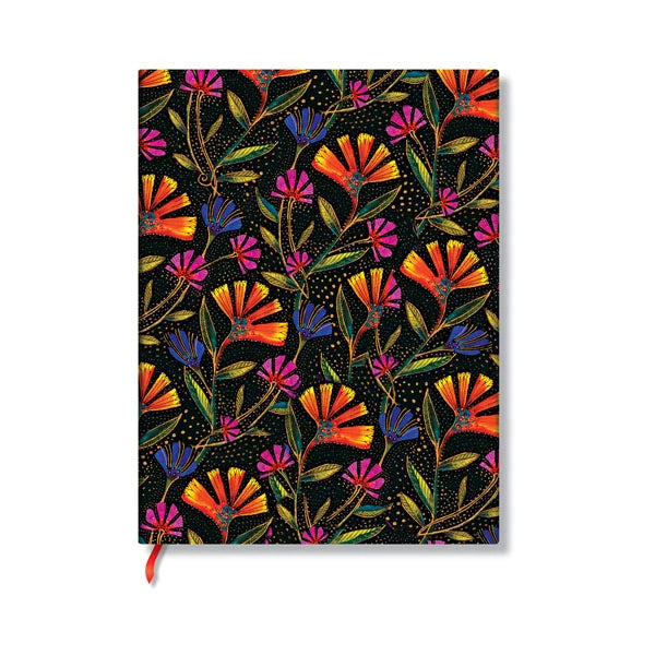 Paperblanks Ultra Notizbuch – 180 × 260 mm – liniert – 176 Seiten – Softcover – Wildblumen