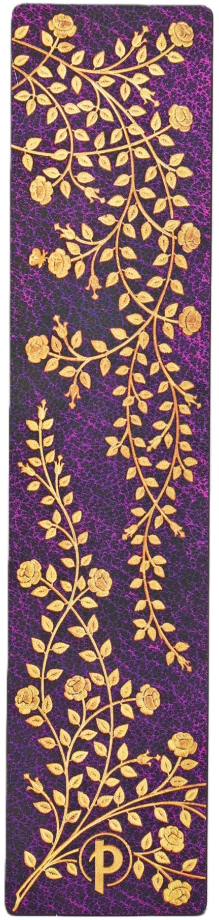 Paperblanks Vergoldetes Zeitalter – Lesezeichen, New York Rose, 90 × 140 mm