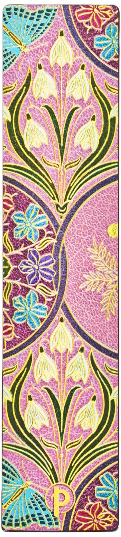 Paperblanks Blühende Poesie – Lesezeichen, Dekorpapier, Mimose, 90 × 140 mm