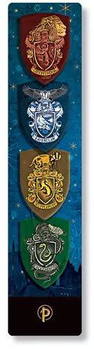 Paperblanks Lesezeichen, bedrucktes Dekorpapier, Harry Potter – Legenden von Hogwarts, 55 × 220 mm