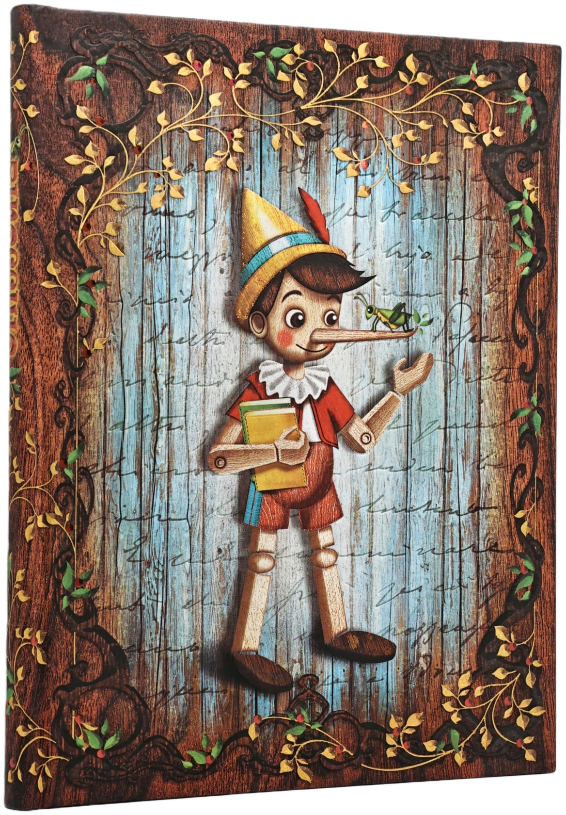 Paperblanks Märchenkollektion Notizbuch – Format unbekannt – liniert – 72 Blatt – gebunden, Pinocchio, FSC