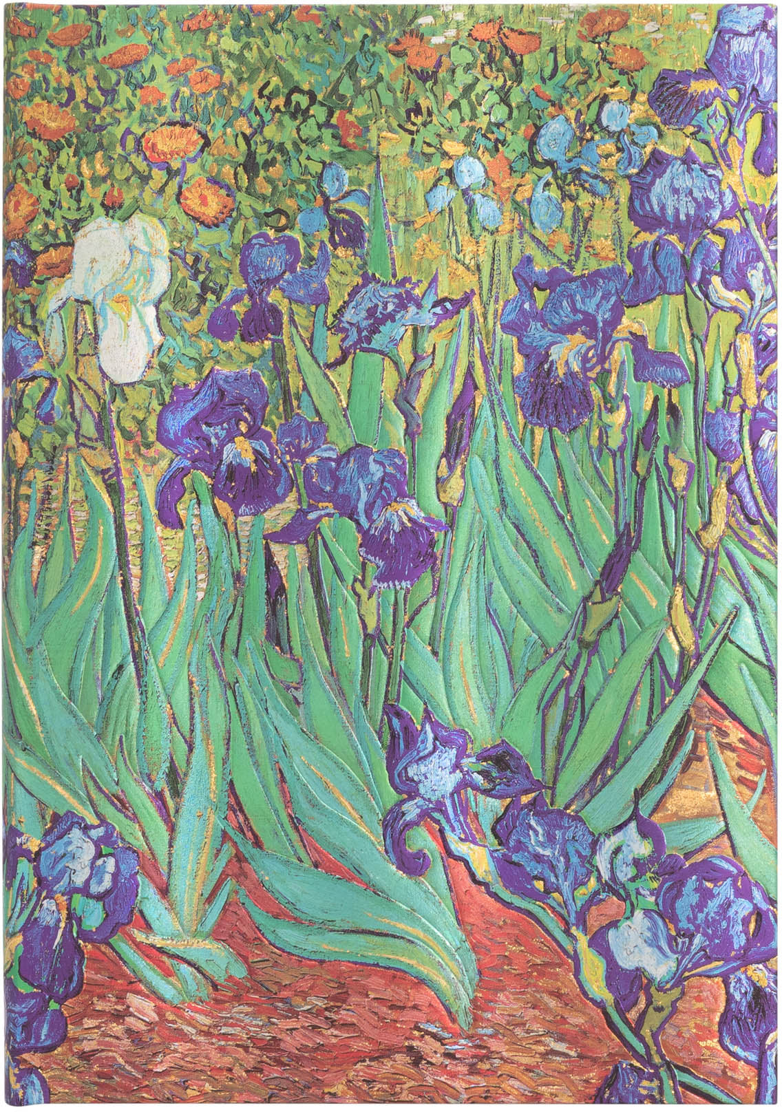 Paperblanks Van Goghs Notizbuch – 145 × 190 mm – liniert – 144 Seiten – Hardcover, bunt