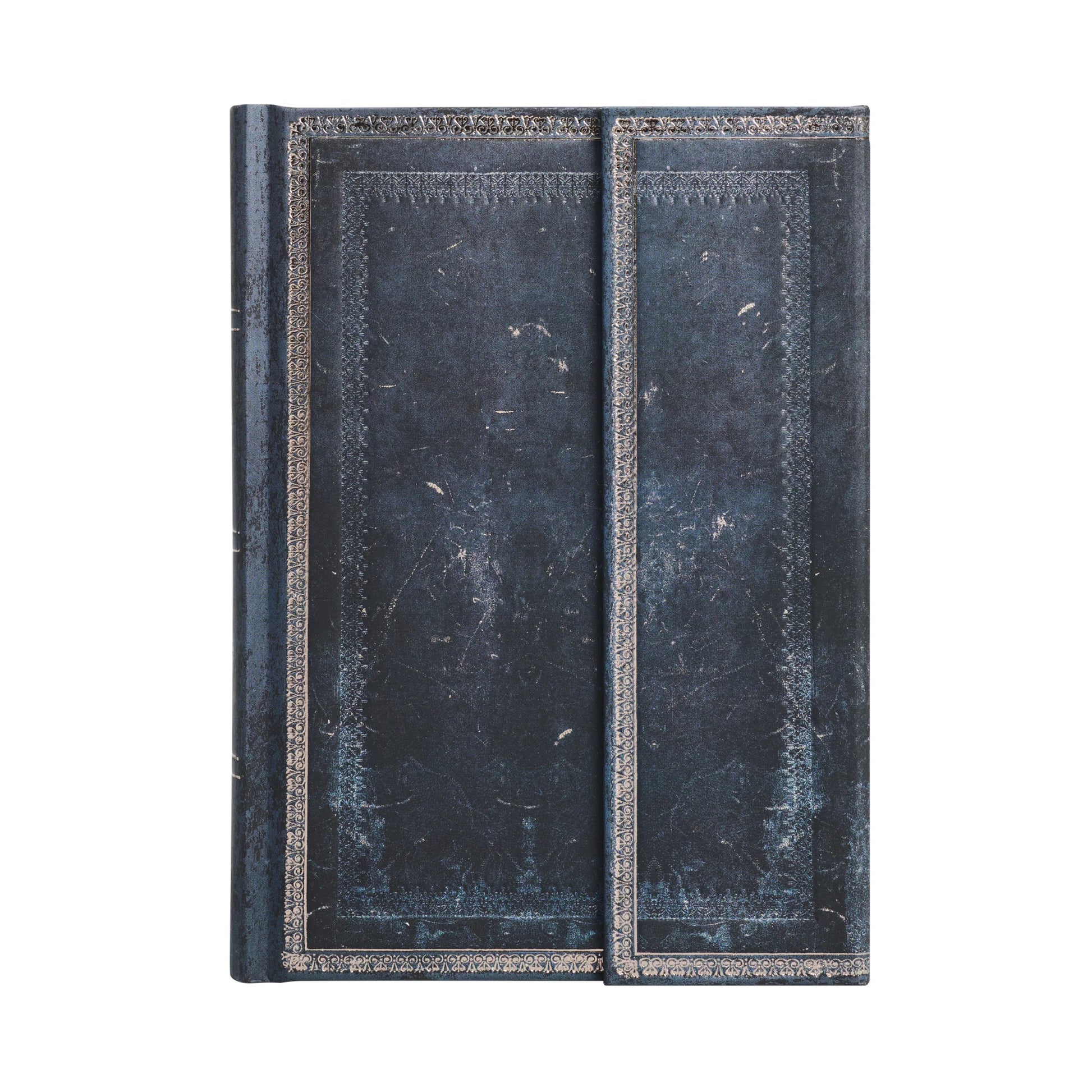 Paperblanks Inkblot Notizbuch – 150 × 175 mm – Liniert – 144 Seiten – Hardcover, Tintenblau
