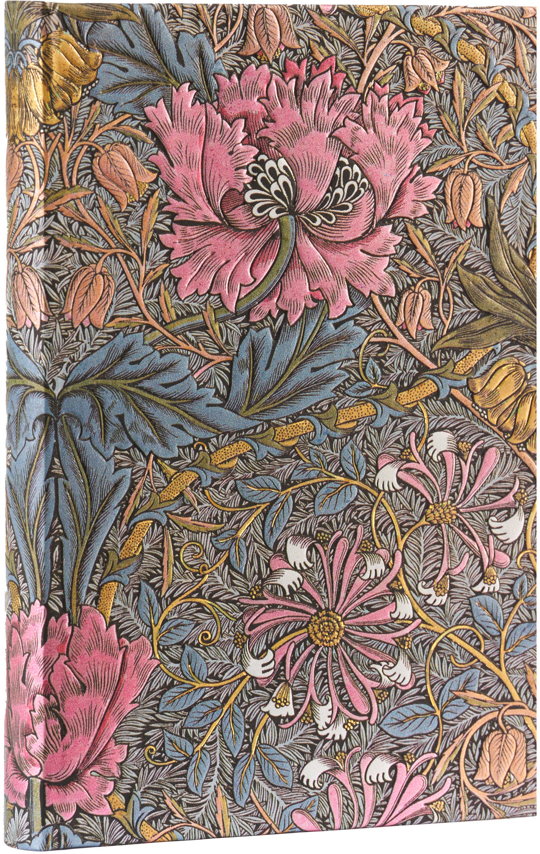 Paperblanks Notizbuch – Mini – Liniert – 64 Blatt – Gebunden, Daumenregister, Morris Heckenkirsche, FSC