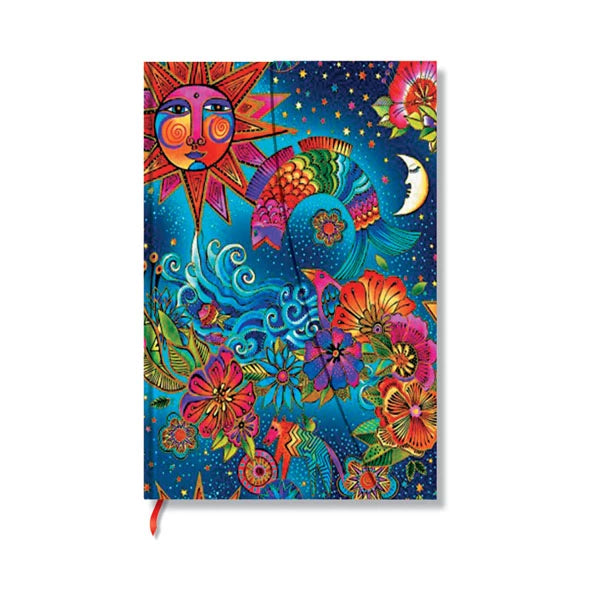 Paperblanks Himmlische Magie Notizbuch – 103 × 173 mm – blanko – 176 Seiten – Hardcover