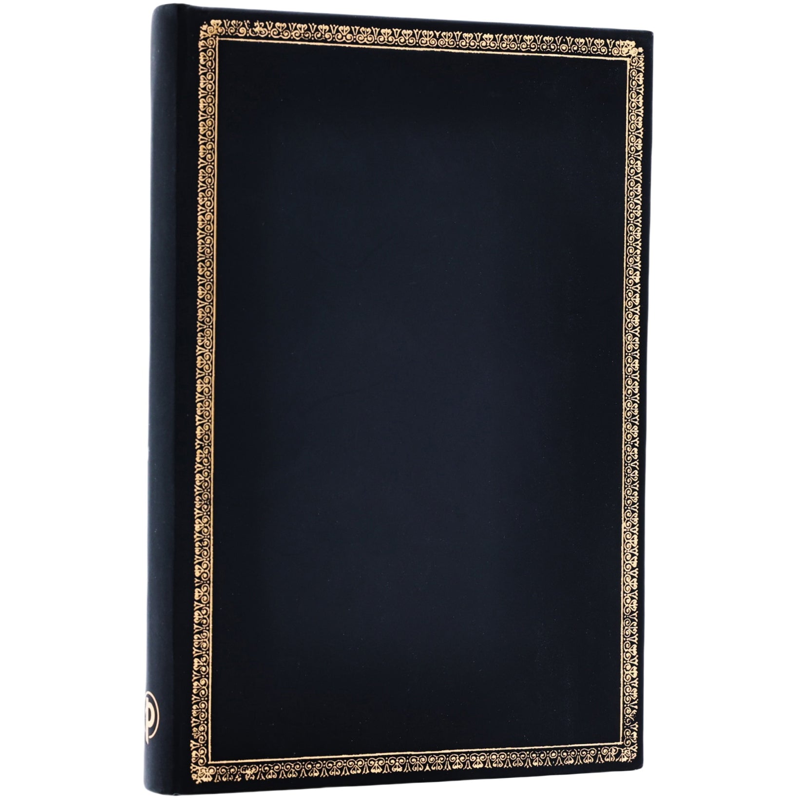 Paperblanks Black Edition Notizbuch – 100 × 160 mm – liniert – 176 Seiten – schwarz