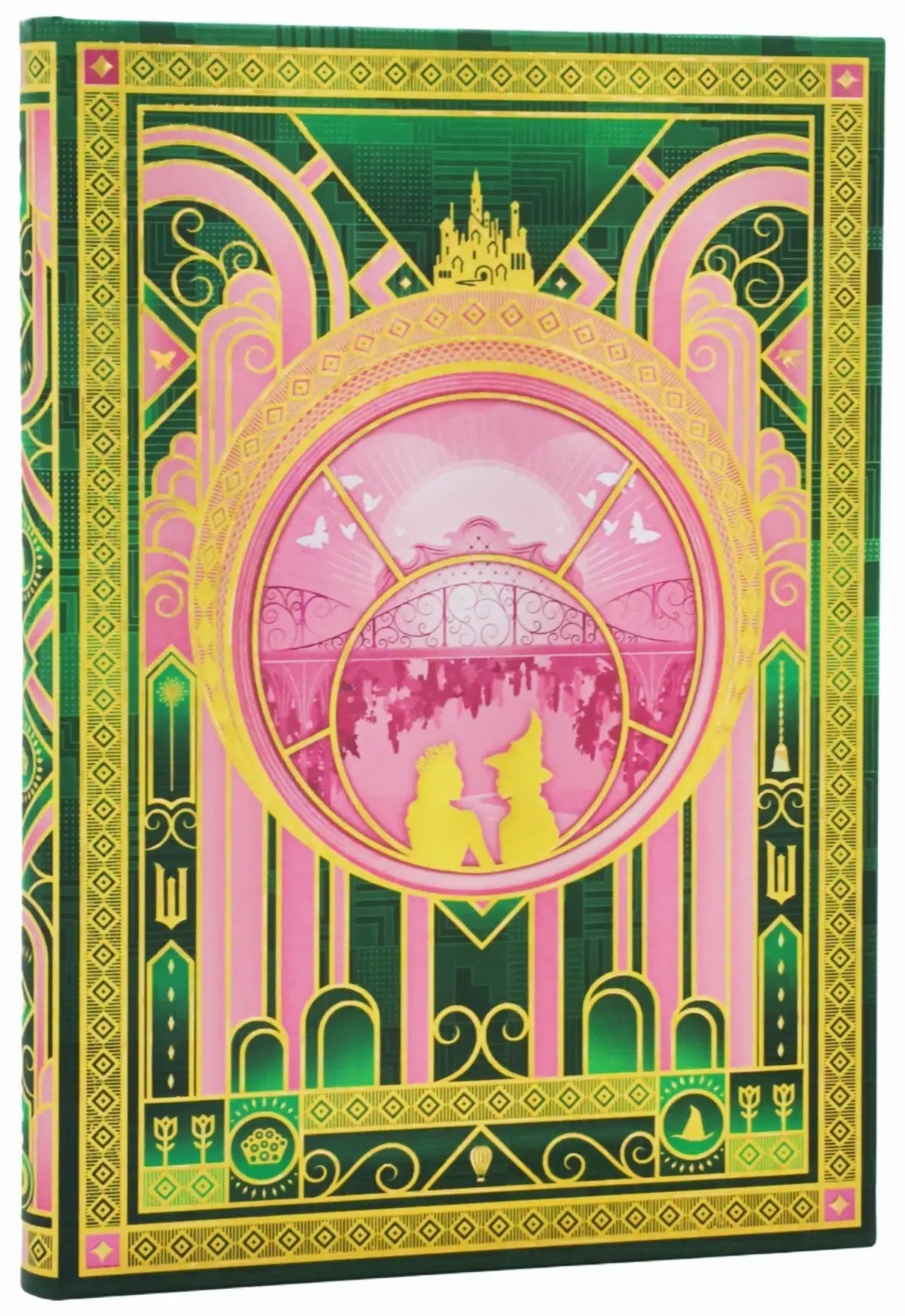 Paperblanks Wicked Notizbuch – 130 × 200 mm – blanko – 144 Seiten – Hardcover, Elastikband, Fadenheftung