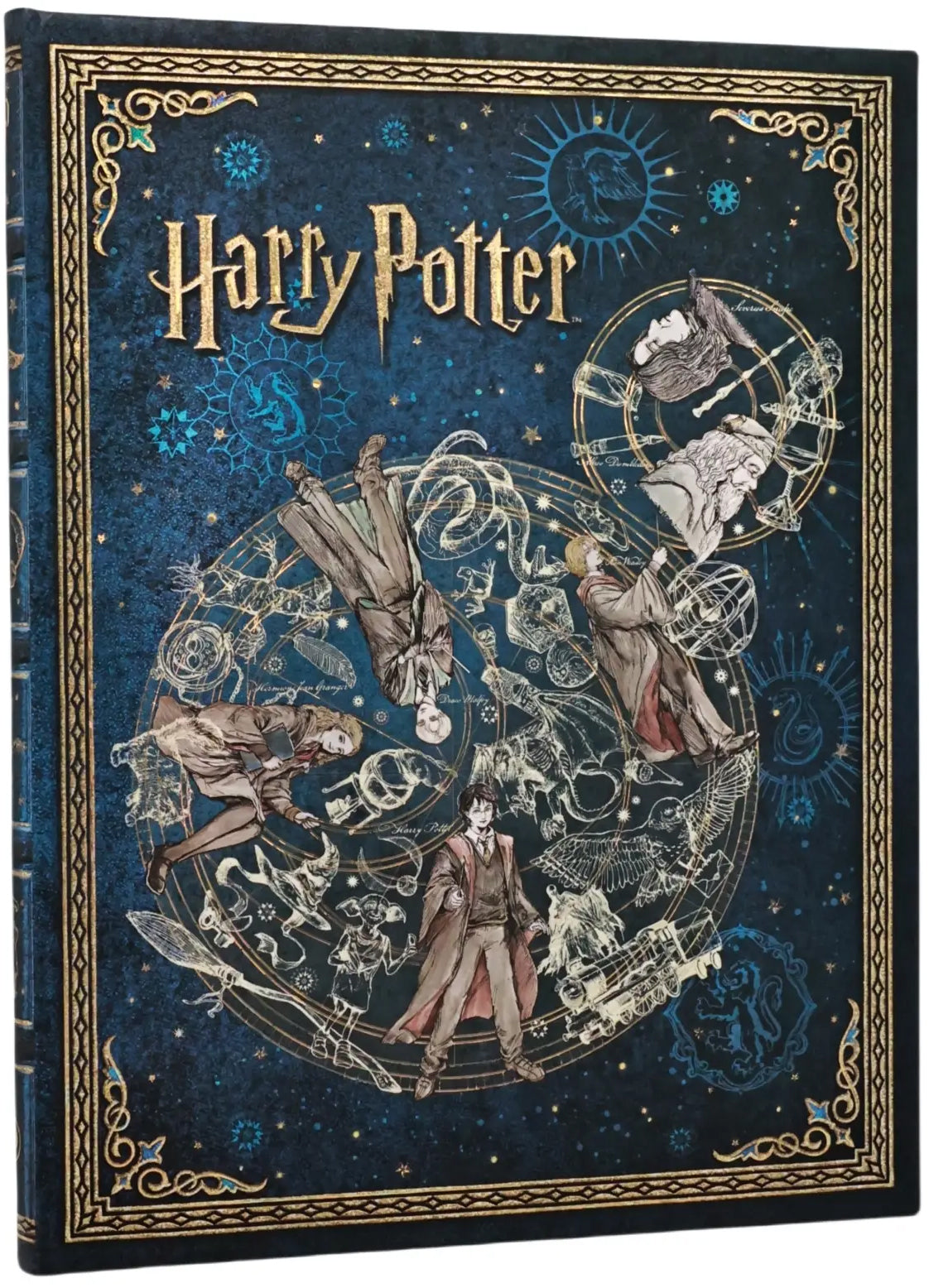 Paperblanks Harry Potter Notizbuch – Midi – 144 Seiten – Hardcover, Elastikband, Mehrfarbig