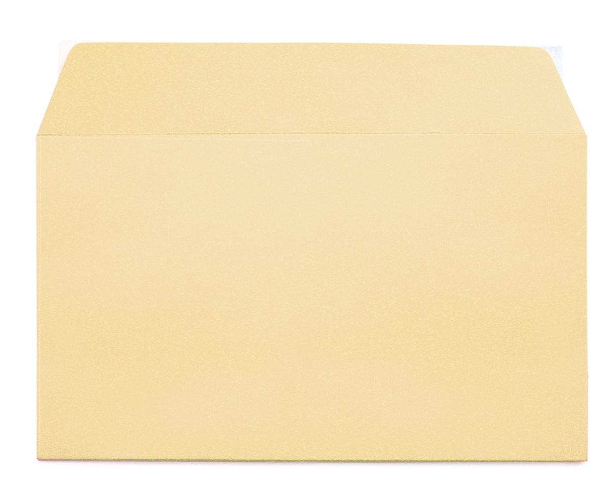 Papyrus Couvert C5, ohne Fenster, Haftklebung, chamois, 120 g/m² – 250 Stk.