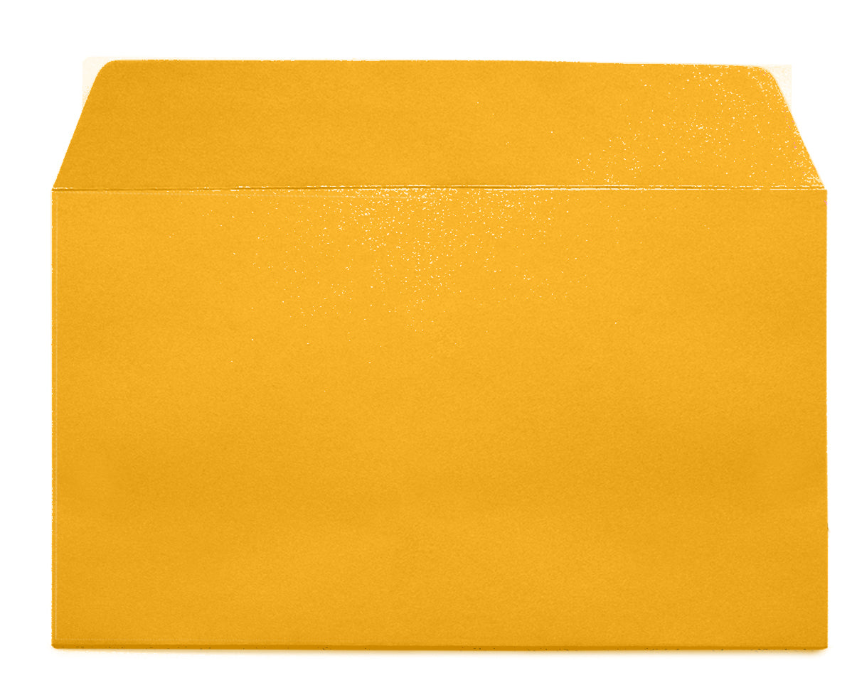 Papyrus Couvert C5, ohne Fenster, Haftklebung, mittelorange, 120 g/m², Rainbow, ohne Innendruck – 250 Stk.