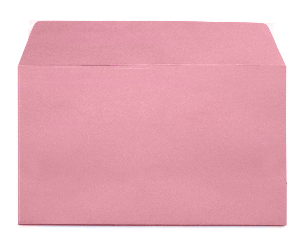 Papyrus Couvert C5, ohne Fenster, Haftklebung, rosa, 120 g/m², Rainbow – 250 Stk.
