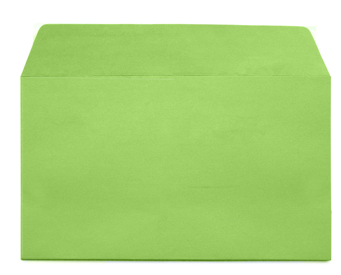 Papyrus Couvert C5, ohne Fenster, Haftklebung, grün, 120 g/m², Rainbow – 250 Stk.
