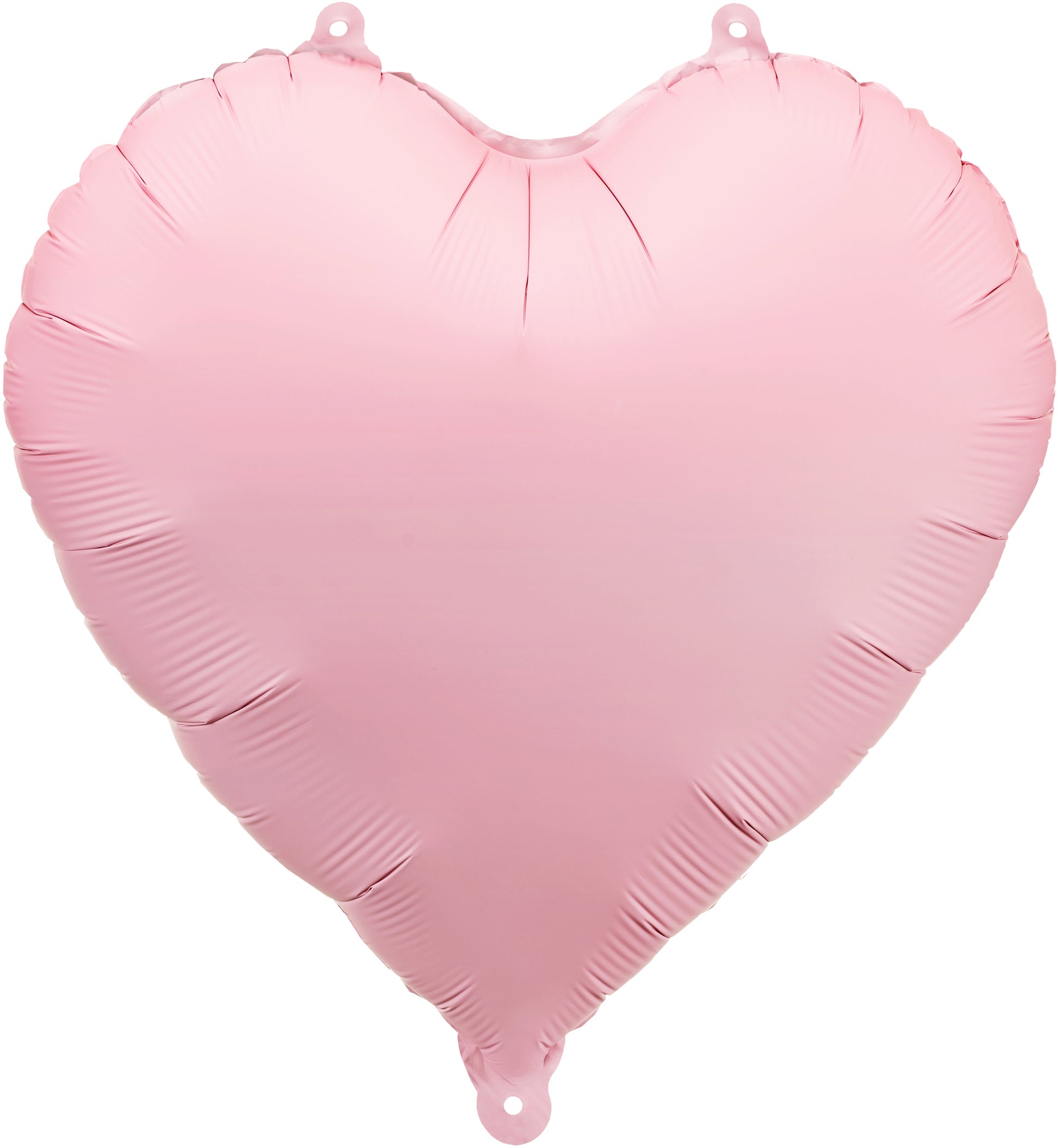 Partydeco Folienballon Herz – Rosa – 35 cm – Folie