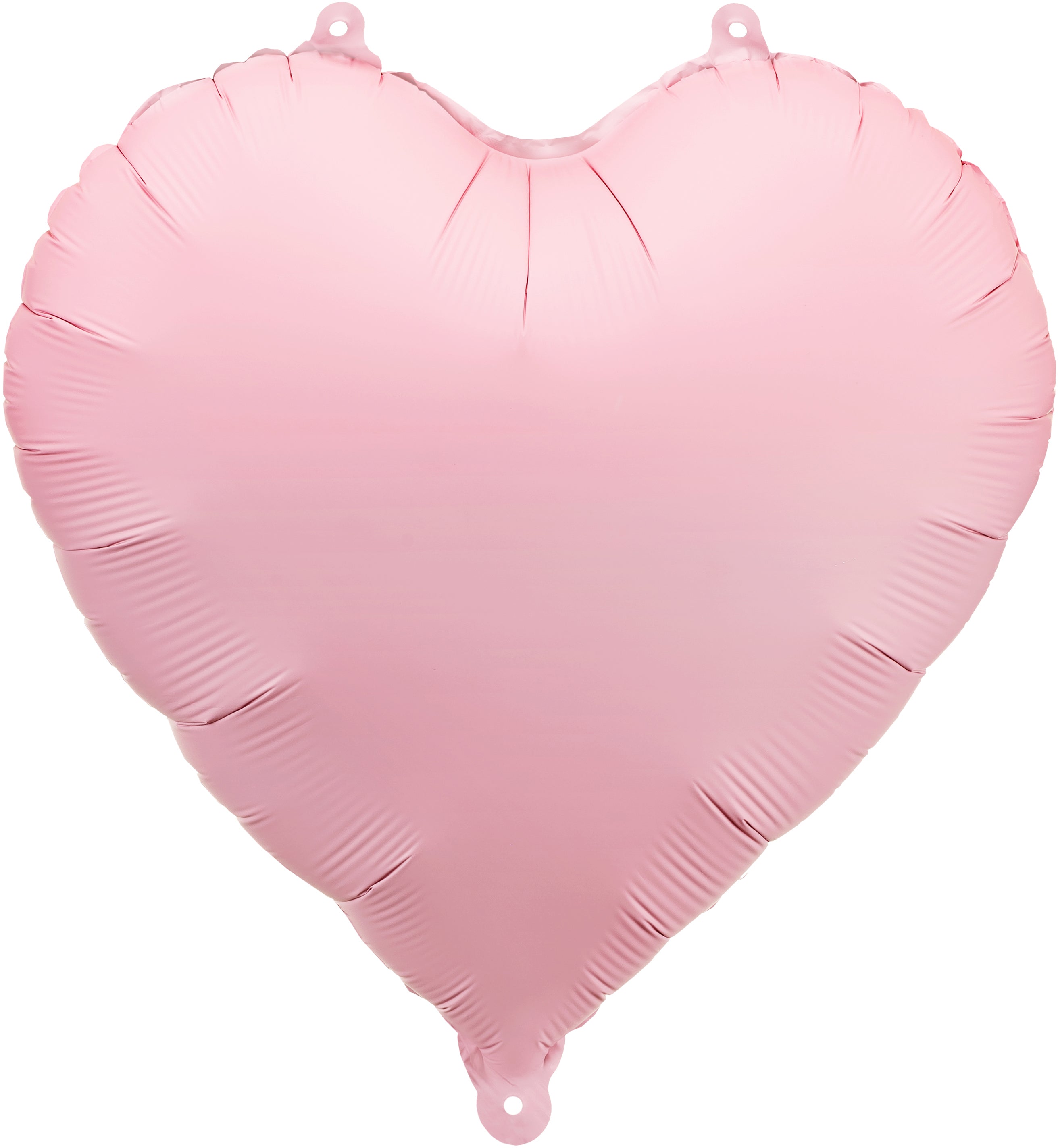 Partydeco Folienballon Herz – Rosa – 35 cm – Folie