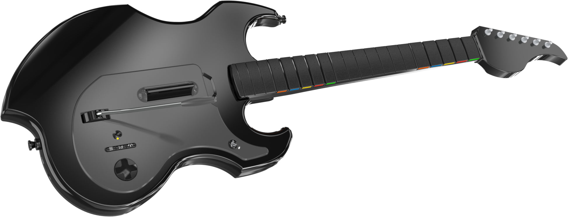 PDP Riffmaster – Gamepad – Kabellos, 36 h Akku – für PS5, PS4 & PC – Schwarz