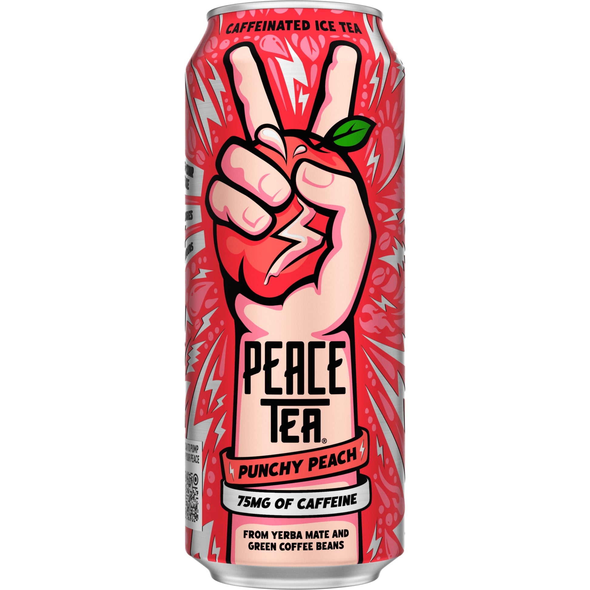 Peace Tea – Ice Tea Punchy Peach, koffeinhaltig – 5 dl