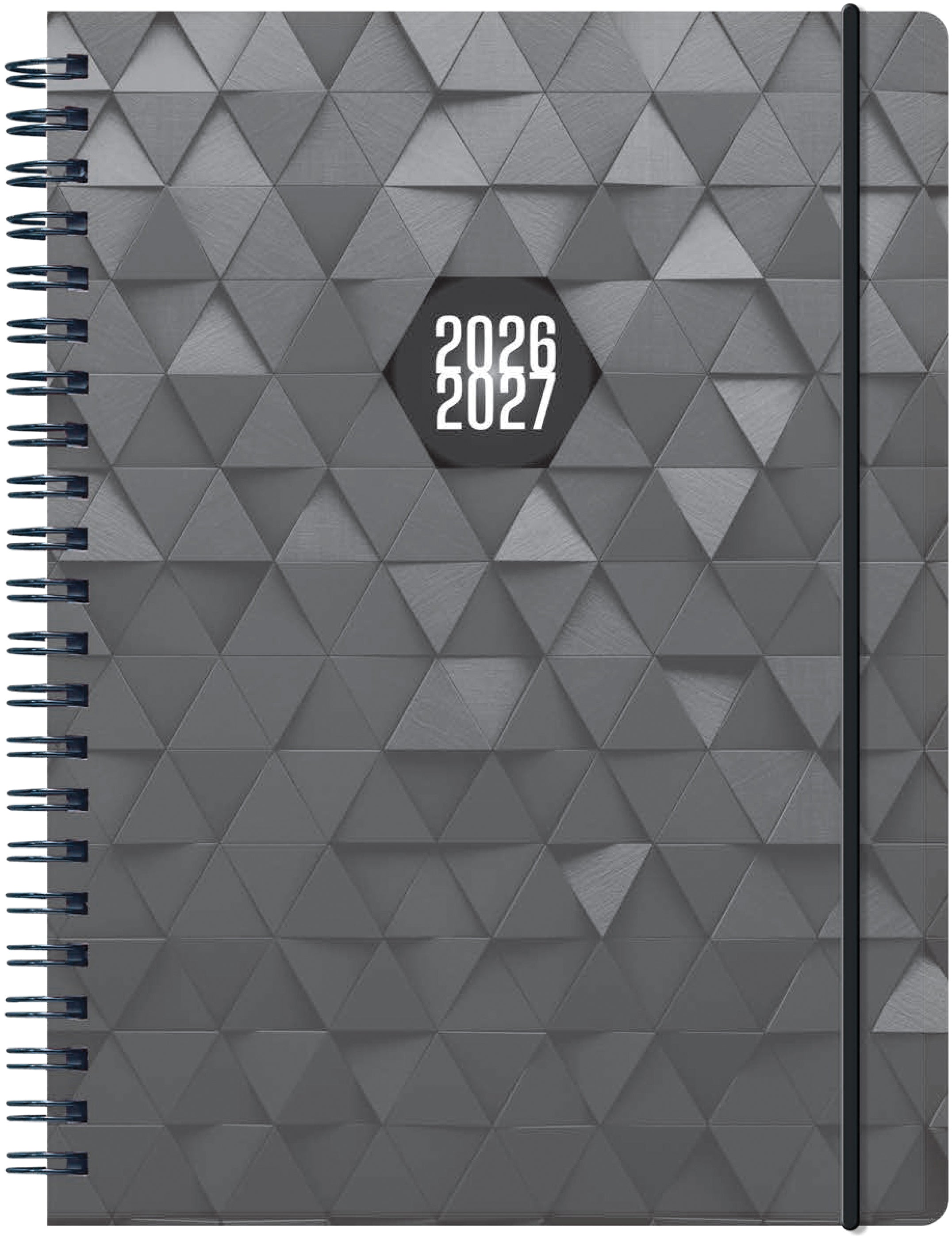 Pelikan Schulagenda 2026/27, 1 Woche/2 Seiten, 15,5 × 20,0 cm, Spiralbindung, mehrsprachig d/f/i/gb
