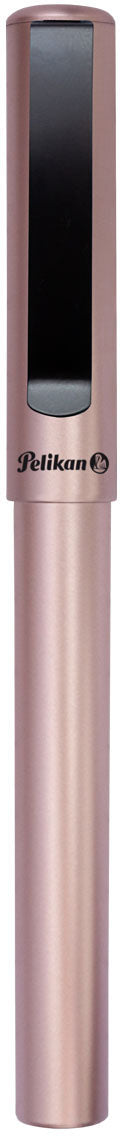 Pelikan Pina Colada Classic – Tintenroller, 0,7 mm, mit Kappe, Kunststoff, Roségold