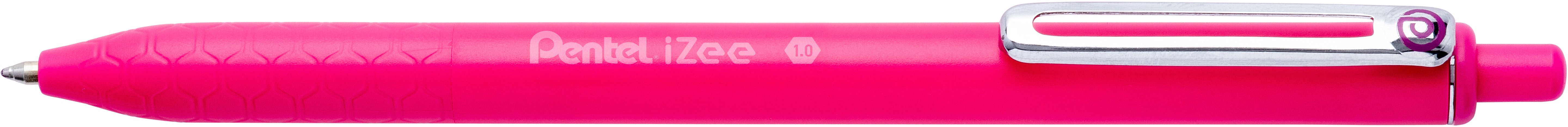 Pentel iZee BX470-P Kugelschreiber – Pink, Spitze 1,0 mm, Druck