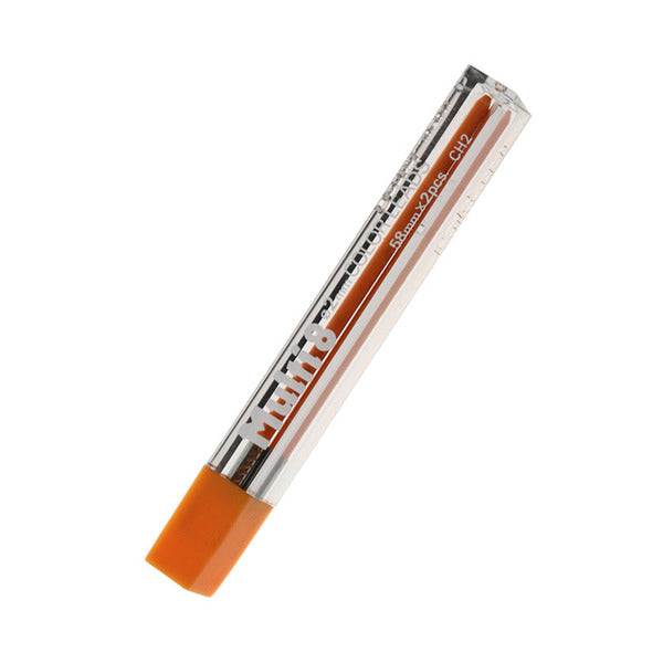 Pentel CH2-FO Zirkelminen – Orange, Ø 2 mm, für PH158, 2er-Pack