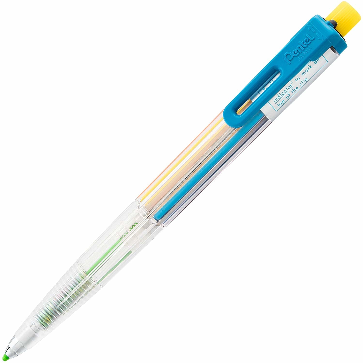Pentel Arts 8-Farben Fallminenstift – 2,0 mm – farbig sortiert (8 Farben)