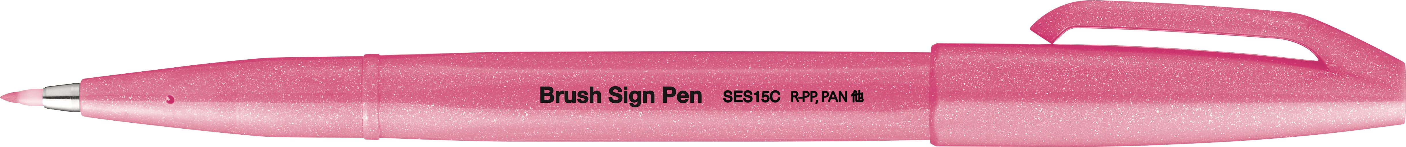PentelArts Pinselstift Neon – Pinselspitze, 0,3–2,0 mm, wasserbasiert, Neonpink