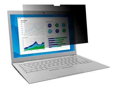 3M Blickschutzfilter mit Flip-Befestigung für Laptop 15,6", 16:9 – 345 × 194 mm, rahmenlos