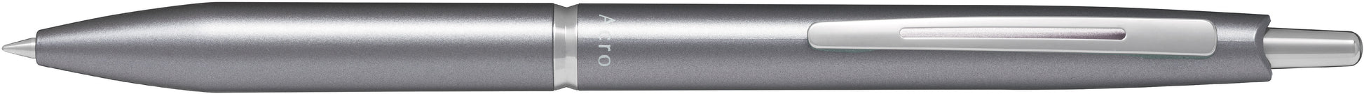 Pilot Acro 1000 Kugelschreiber – Schwarz, Metallgehäuse, Grau, nachfüllbar