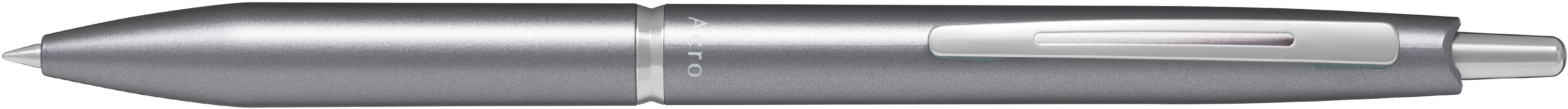 Pilot Acro 1000 Kugelschreiber – Schwarz, Metallgehäuse, Grau, nachfüllbar
