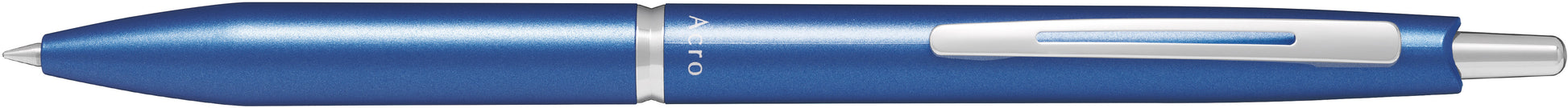 Pilot Acro 1000 Kugelschreiber – Schwarz, Spitze M, Metallgehäuse, Hellblau, nachfüllbar