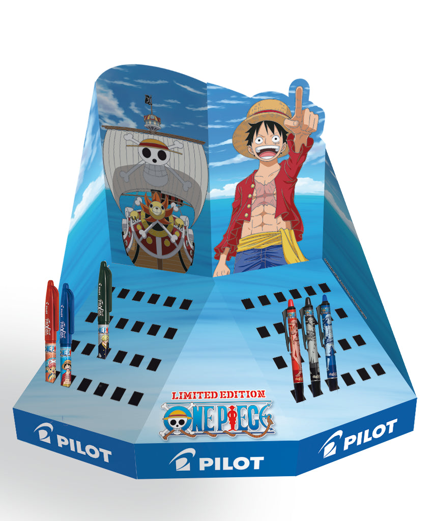 Pilot FriXion One Piece – Tintenroller, 0,7 mm, sortiert, radierbar – 48 Stk.