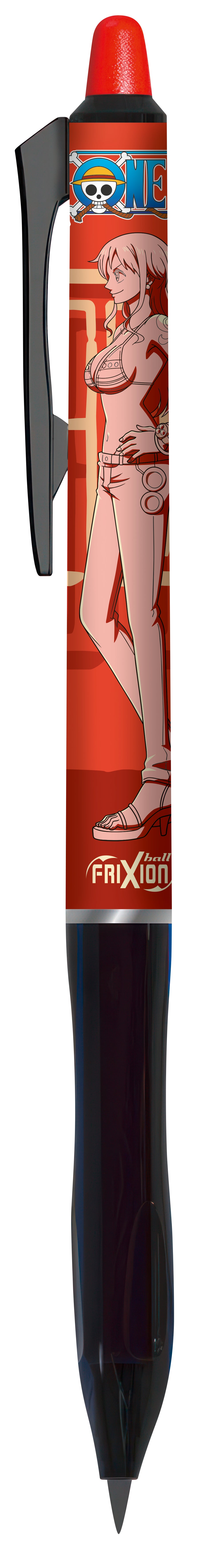 Pilot FriXion Plus OnePiece – Tintenroller, 0,7 mm, rot, radierbar