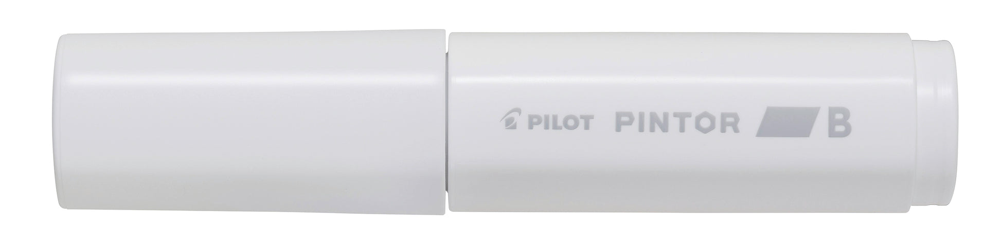 Pilot Pintor Kreativ-/Pigmentmarker – Keilspitze 8 mm, Weiss, Deckend, Geruchsarm – Für Viele Oberflächen