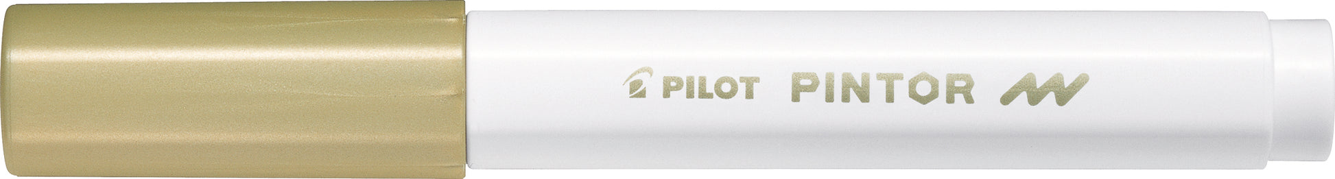 Pilot Kreativ-/Pigmentmarker – Rundspitze 0,9–1,5 mm, Gold, deckend, lichtbeständig – für viele Oberflächen