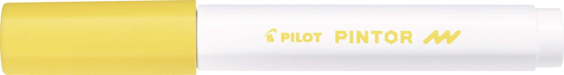 Pilot Kreativ-/Pigmentmarker – Rundspitze 0,9–1,5 mm, Gelb, lichtbeständig, geruchlos – für viele Oberflächen