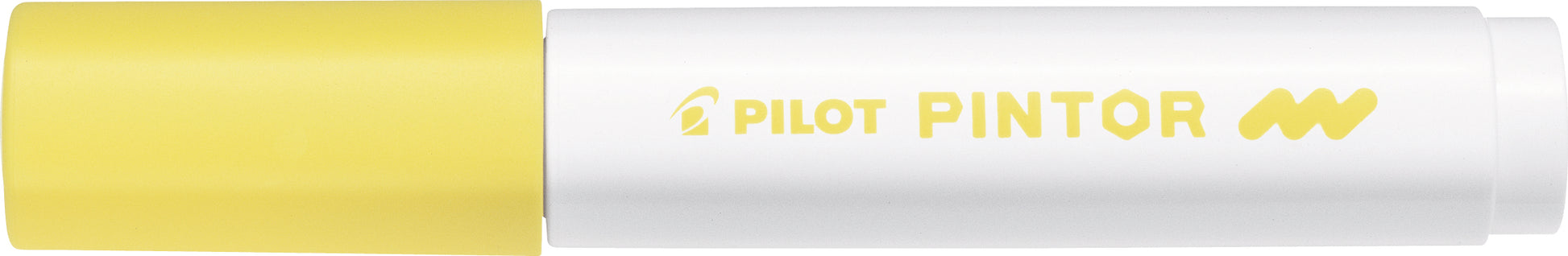 Pilot Pintor Pigmentmarker – Rundspitze, 1,4 mm, pigmentiert, wasserbasiert, gelb