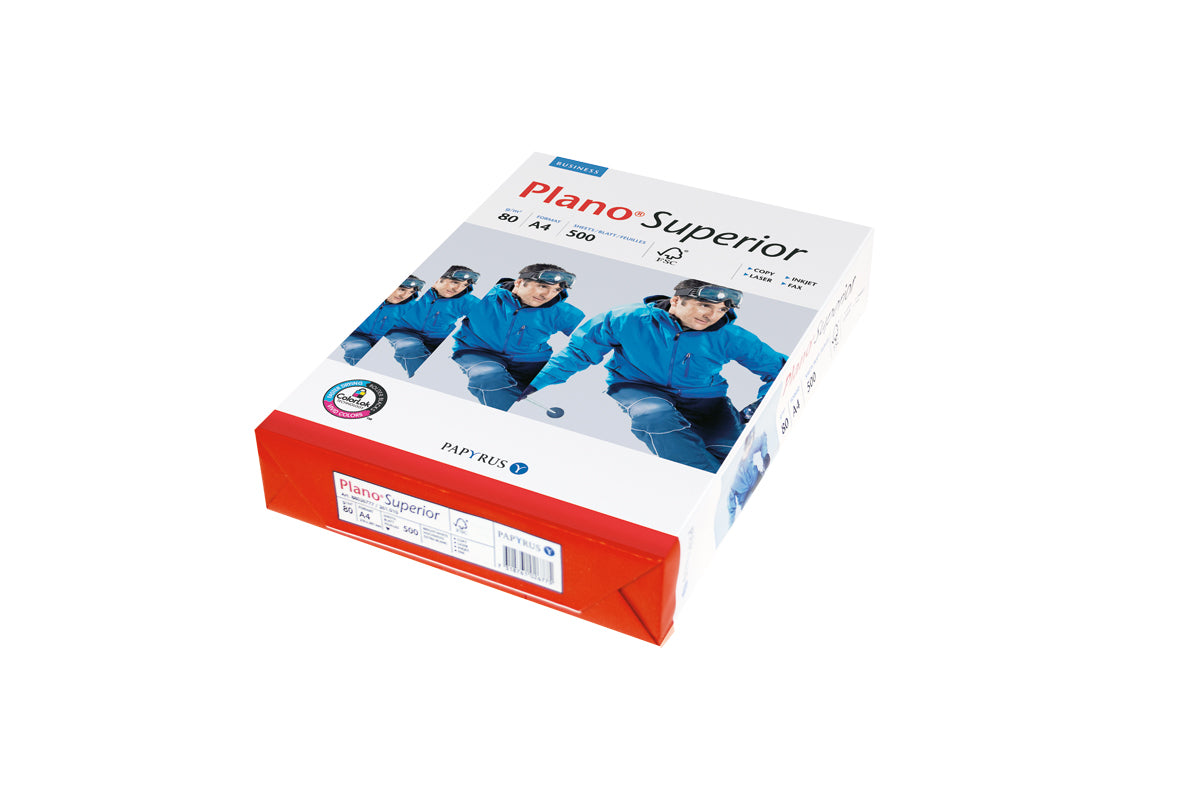 Plano SUPERIOR Kopierpapier Weiss – A4, 80 g/m², 2-fach gelocht, 500 Blatt