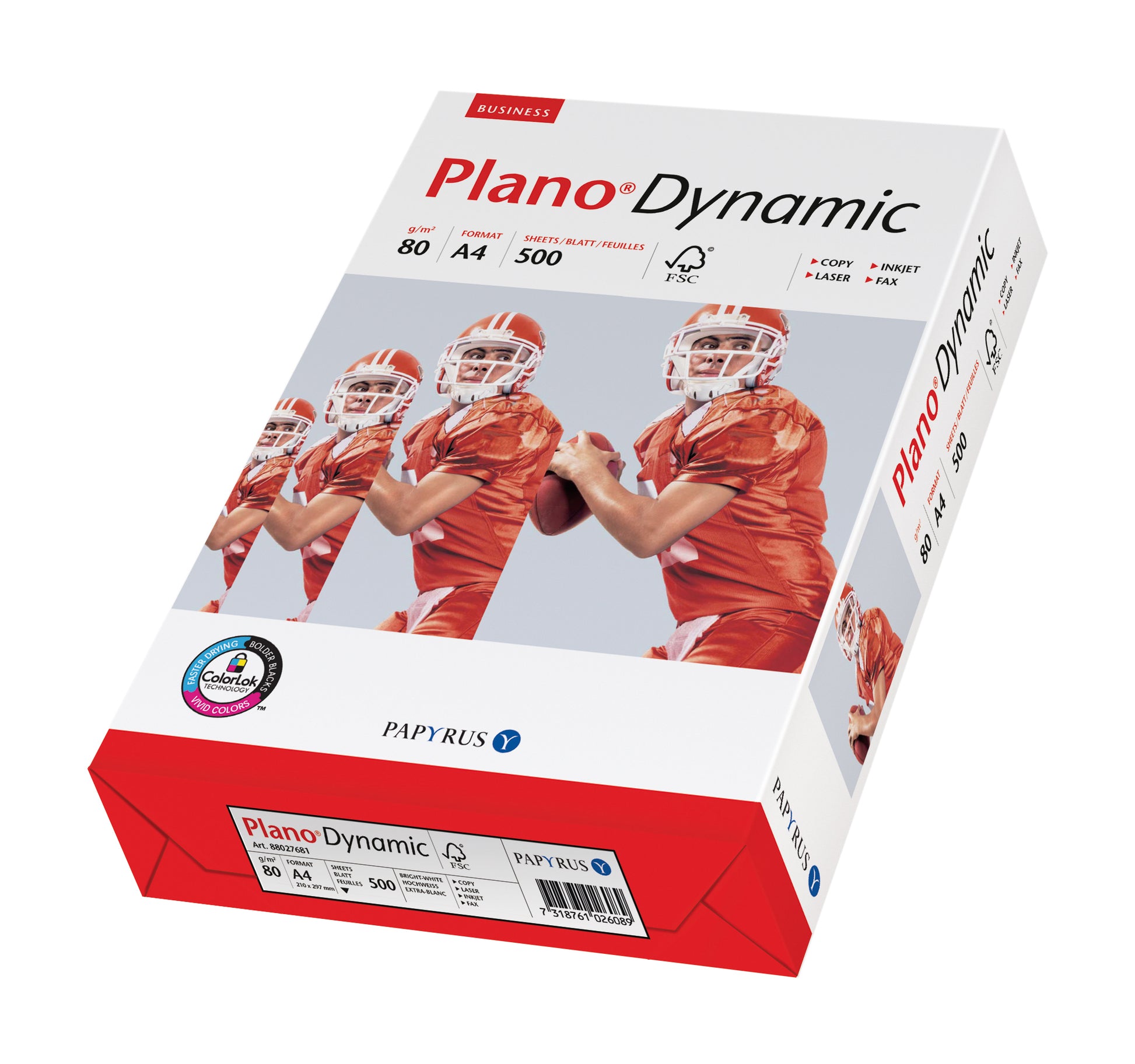 Plano DYNAMIC Kopierpapier Weiss – A4, 80 g/m²