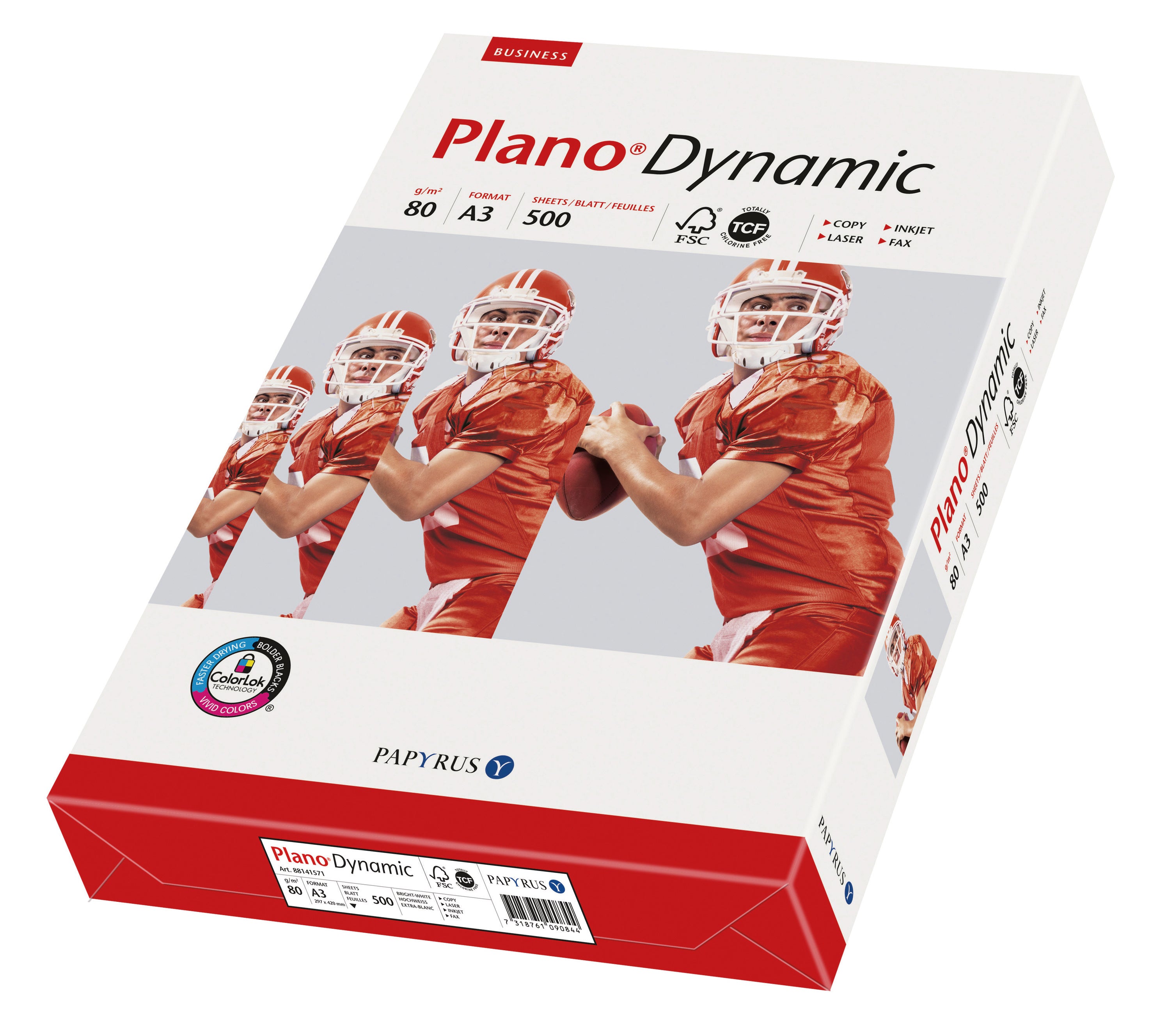 Plano DYNAMIC Kopierpapier Weiss – A3, 80 g/m², 500 Blatt