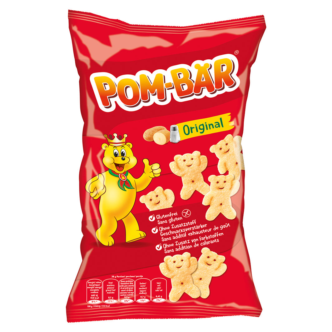 POM-BÄR Chips – Original – 102 g