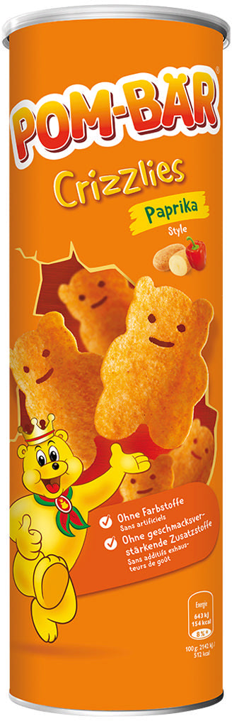 Pom-bär Crizzlies Chips – Paprika