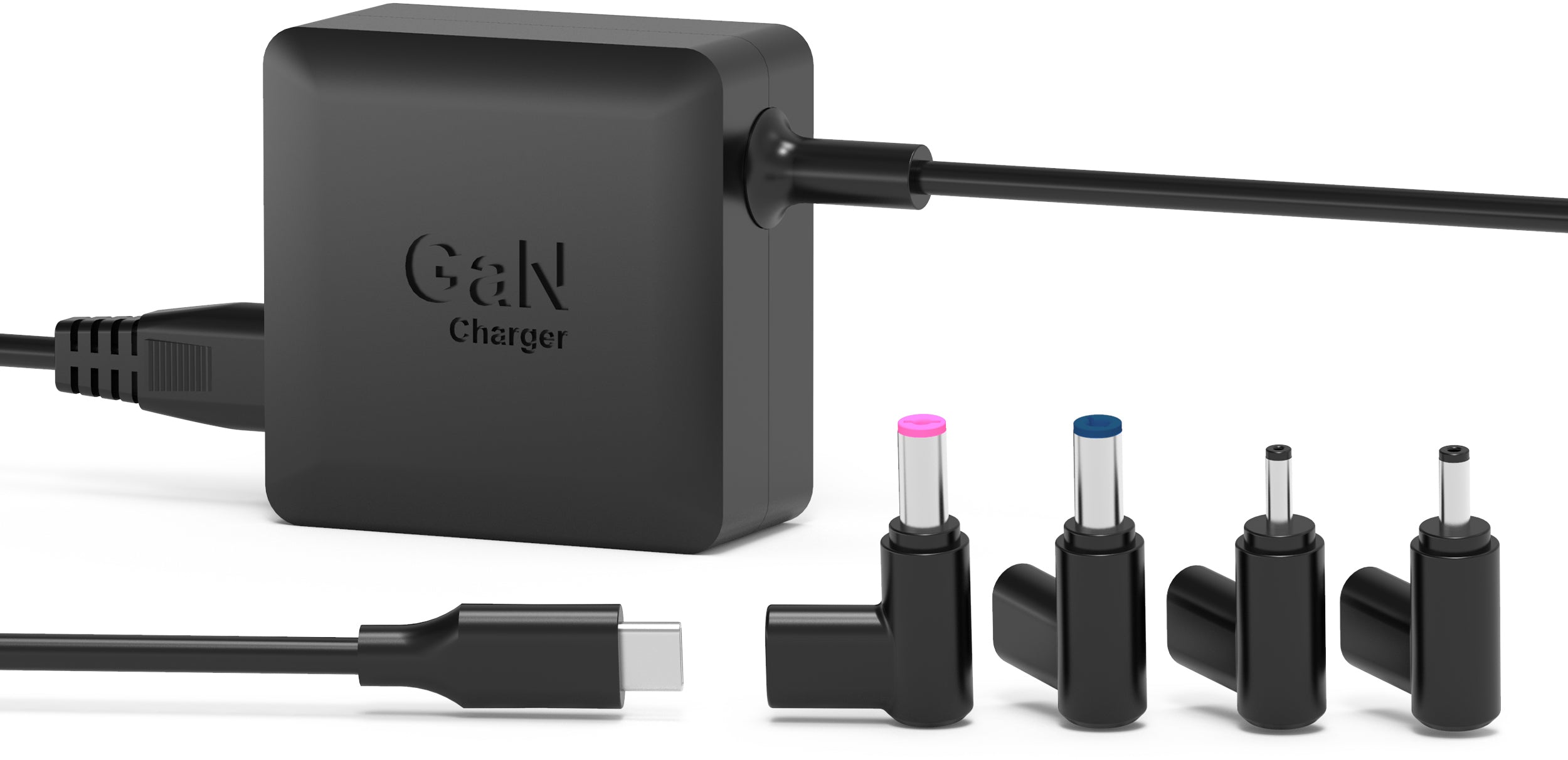 Port Designs 904065ACT Netzteil 65 W – GaN – USB‑C PD, 4 Adapter – für Acer, Toshiba – Schwarz