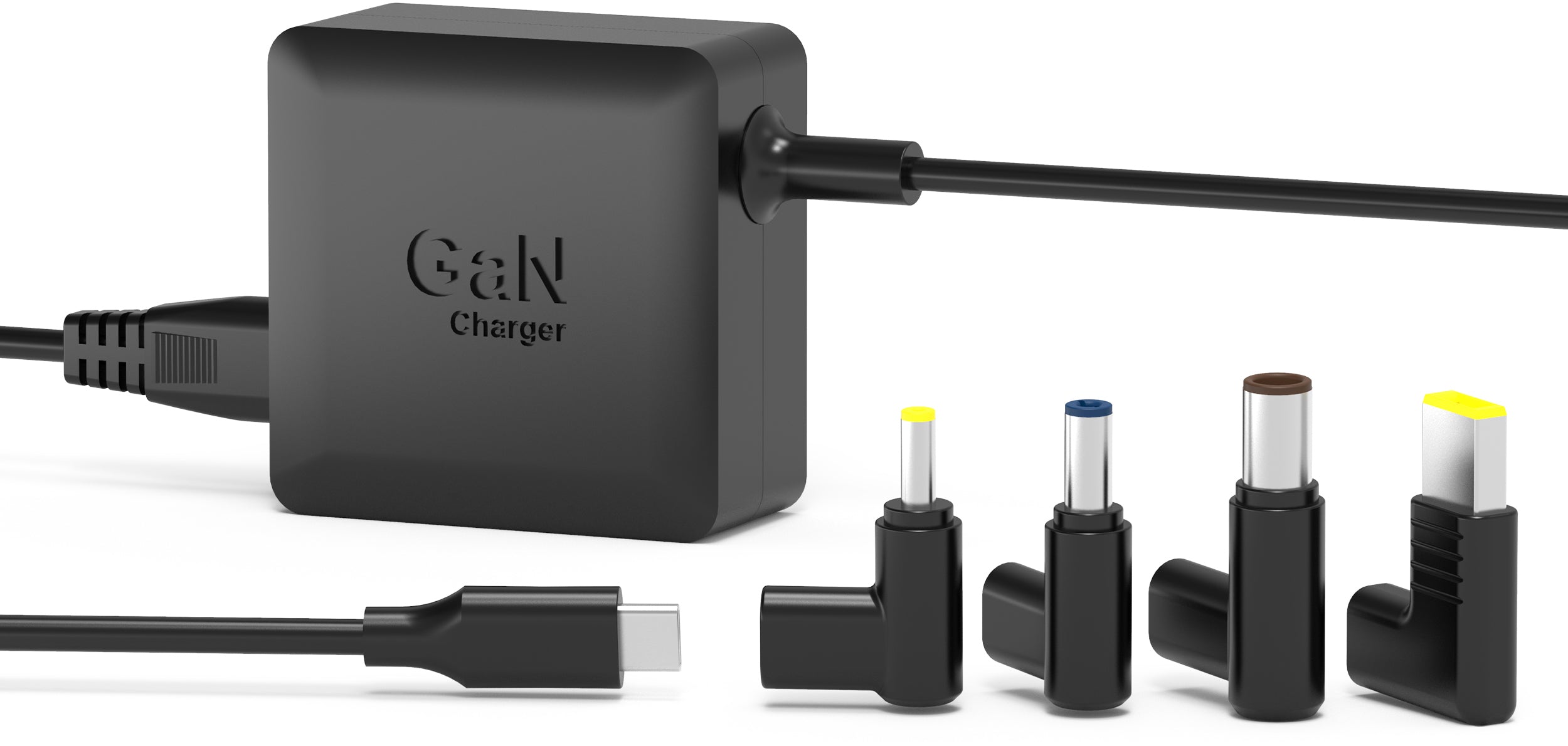 Port Designs 904065LEE Netzteil 65 W – GaN, USB-C PD, für Lenovo-Laptops (proprietäre Steckeraufsätze), 2 m
