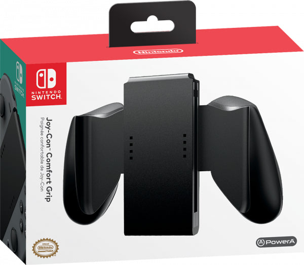 PowerA 1501064 Joy-Con Comfort Grip – Gamepad – Grau – für Nintendo Switch