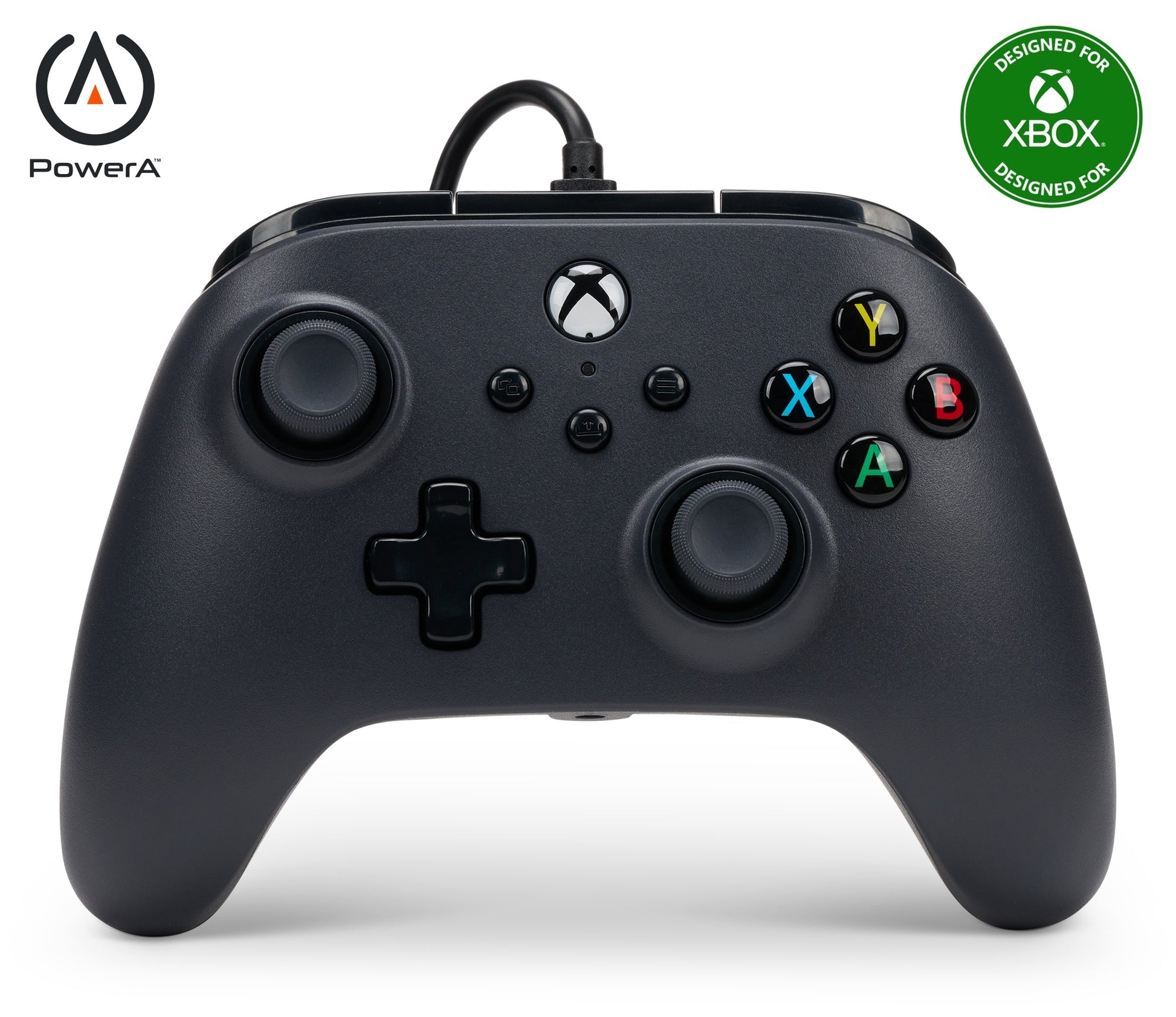 PowerA 1519265 – Gamepad – USB (kabelgebunden), 3 m Kabel, Doppelte Rumble-Motoren – für Xbox Series X/S & Xbox